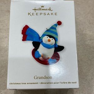 NIB 2011 Hallmark Keepsake Grandson Ornament